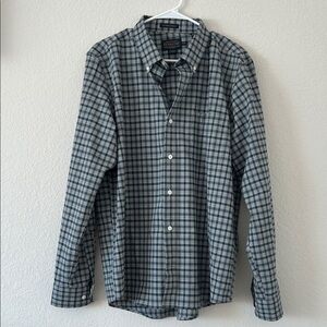 Pendleton Navy and Charcoal Checkered Shirt